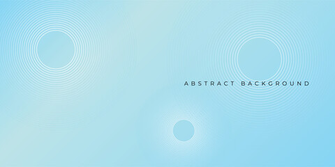 Abstract blue modern background with circle elements. Digital technology concept. vector illustration