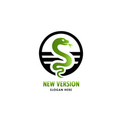 Beautiful Snake image,  logo, icon design