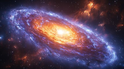 Long duration gamma ray burst from a massive collapsing star its colossal energy release dominating a galaxys core