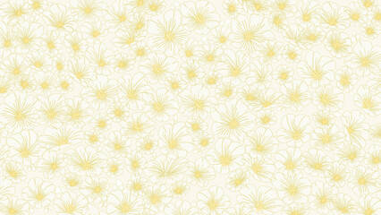 Decorative pattern, beautiful calm background for font composition, website page, graphic design; meadow of blooming decorative spring daisies.