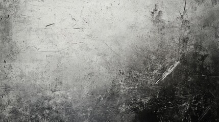 Fototapeta premium Grunge texture: Dark, scratched metal