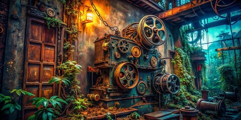 1899 Futuristic Cine-Phono-Telegraph: Urban Exploration - Abandoned Tech