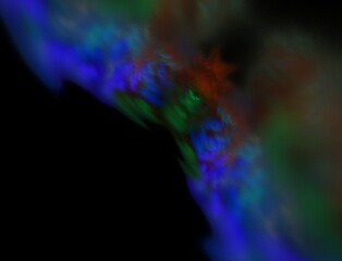 Imaginatory fractal abstract background Image