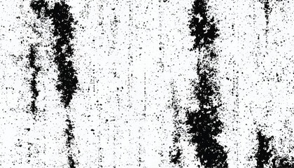 Grunge black and white seamless pattern. Monochrome abstract texture. Background of cracks, scuffs, chips, stains, ink spots, lines. Grunge pattern. 