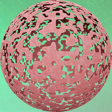 Pastel Scape Abstract Artwork