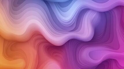 Obraz premium Abstract Colorful Wave Pattern Background Design with Vivid Hues and Layered Curves