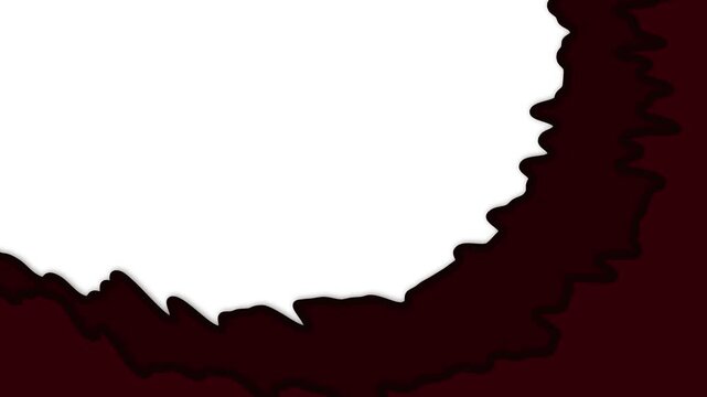 Abstract Jagged Border Design