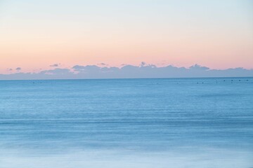野蒜海岸2月最後の日の出