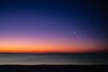 野蒜海岸2月最後の日の出