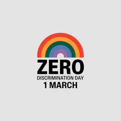 Obraz premium Zero Discrimination Day