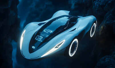 Futuristic underwater vehicle