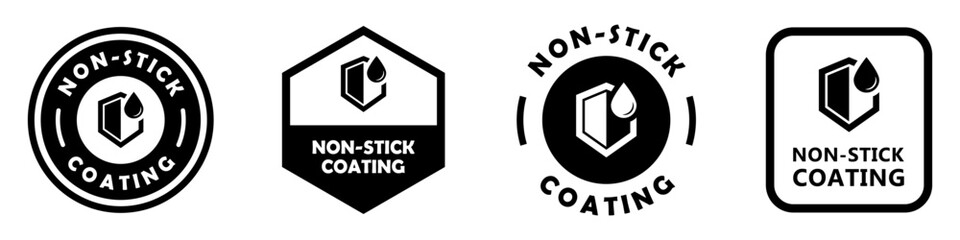 Non-Stick Coating icons for product labeling.