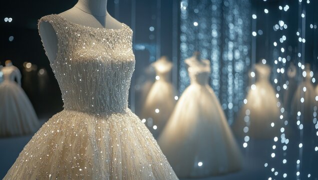 Sparkle and Shine: A Stunning Collection of Exquisite Wedding Gowns