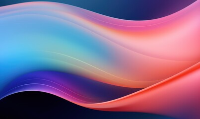 Abstract colorful wave pattern for background, screensaver or design element