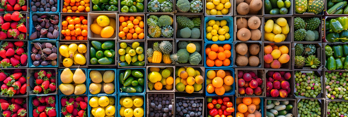 Vibrantly Illustrated Timetable for San Francisco Farmer's Market
