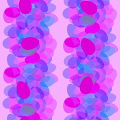 Easter eggs seamless spring pattern for wrapping paper and fabrics