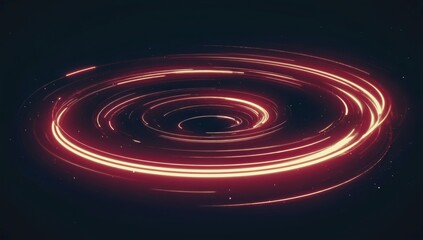 Dynamic spiral of light abstract visuals digital cosmic environment