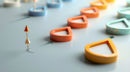 Visualization of Strategic Planning Process in Modern Design