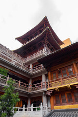 Obraz premium Jing’an Temple (Temple of Peace and Tranquility). Shanghai, China.