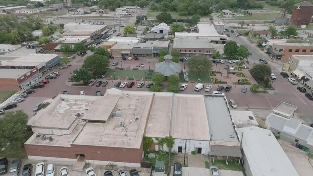 Full Aerial Rotation Over Celina Square
