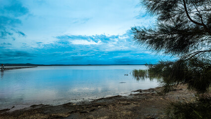 The Long Jetty is a suburb of the Central Coast region of New South Wales, Australia, located on a peninsula between Tuggerah Lake and the Pacific Ocean south of The Entrance
