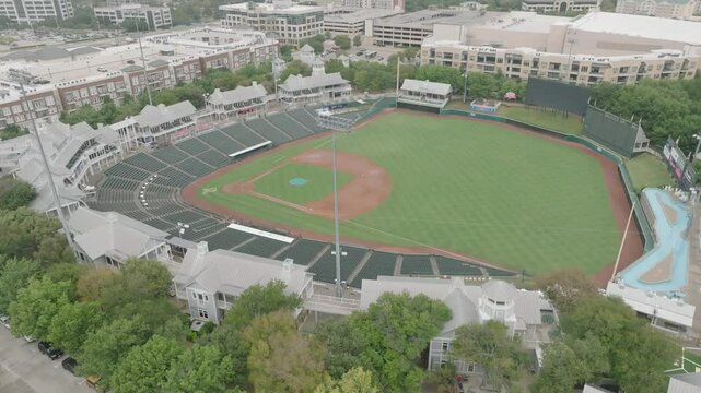 Frisco RoughRiders Experience a Rain Delay at Riders Field