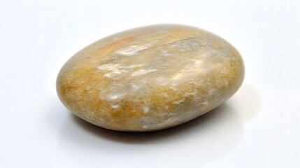 Smooth Beige River Rock Stone Close Up Photography