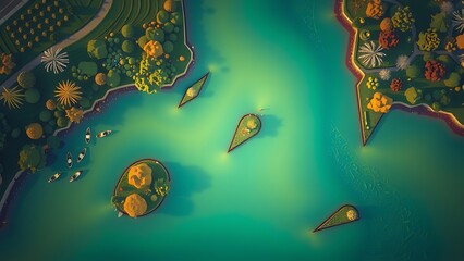 green river aerial view