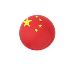 china flag sphere ball
