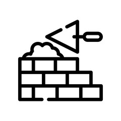 foundation line icon