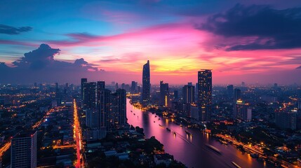 Fototapeta premium IoT for Smart Cities: Building Smarter, More Sustainable Cities with IoT Technologies, Enhancing Urban Planning, Traffic Management, Energy Efficiency, and Public Safety for a Connected Future.