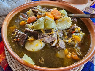 Delicious Latin American Stew in a Bowl