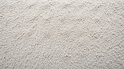 Beige Shaggy Carpet Texture Close-Up, Soft Long Pile Fur Surface, Neutral Tone Material, Perfect for Interior Design Mockups & Cozy Textile Presentations