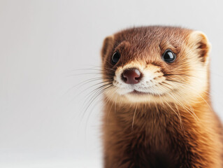 Fototapeta premium Discover the Joy of Owning a Charming Small Mammal: The Perfect Playful and Cuddly Companion for Families and Individuals Alike!