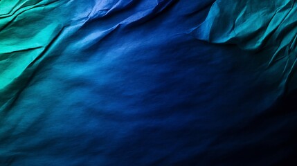 Abstract Blue and Teal Fabric Texture