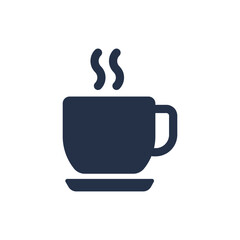 Coffee icon. Solid glyph series icon