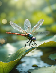 Flight of Grace: The Beauty and Agility of Dragonflies
