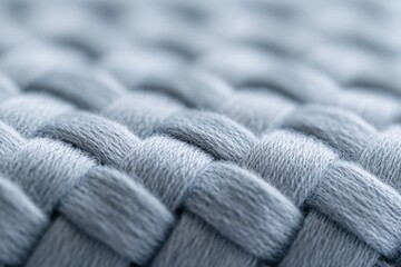 Close-up of Braided Textile Texture