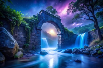 Long Exposure Night Photography: Mystical Gate to Another World