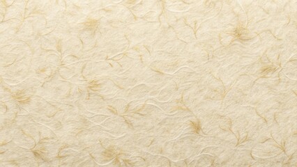 Intricate fiber pattern on beige washi paper with natural texture and subtle color variations , washi, artwork