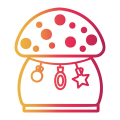 mold Line Gradient Icon