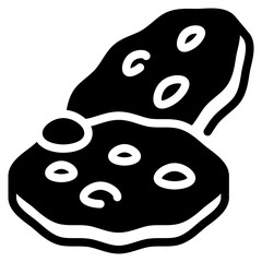 Cookies Glyph Icon