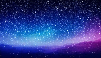 Obraz premium 夜空 紺色と紫のグラデーション 背景