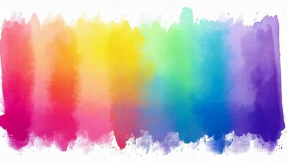 パステルカラー　縦のボーダー　カラフル　レインボー　水彩　背景