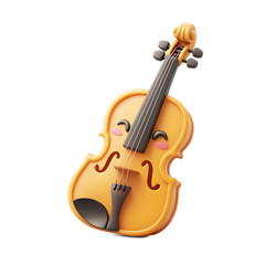 Fototapeta premium Vibrant Violin A Musical Masterpiece of and Emotion