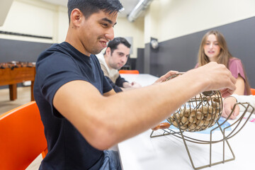 Engaging Bingo Game at Mental Health Leisure Center