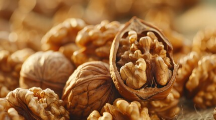 Nut: A small, round fruit with a hard shell that contains an edible seed inside, like walnuts, acorns, and hazelnuts, offering a healthy, tasty snack.

