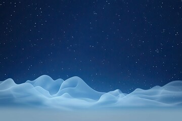 Naklejka premium Abstract night sky with stars and Milky Way background. Dark blue space with stardust