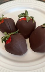 chocolate covered strawberries