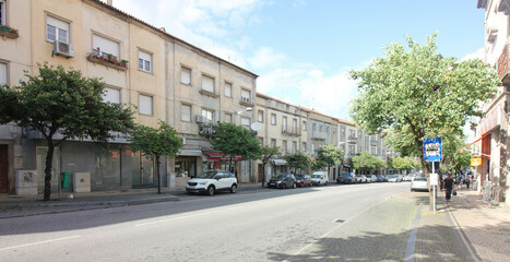 Castelo Branco, Beira Baixa, Portugal, May 14, 2024, Views from Castelo Branco
